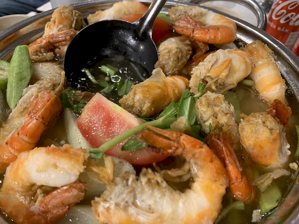Lẩu tôm Biên Hòa